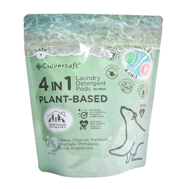 Cloversoft Plant Based 4 in 1 Laundry Detergent Pods